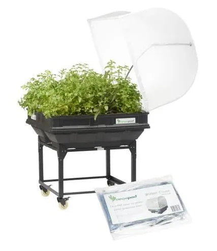 VegePod Medium Raised Garden Bed with cover inc Trolley Stand