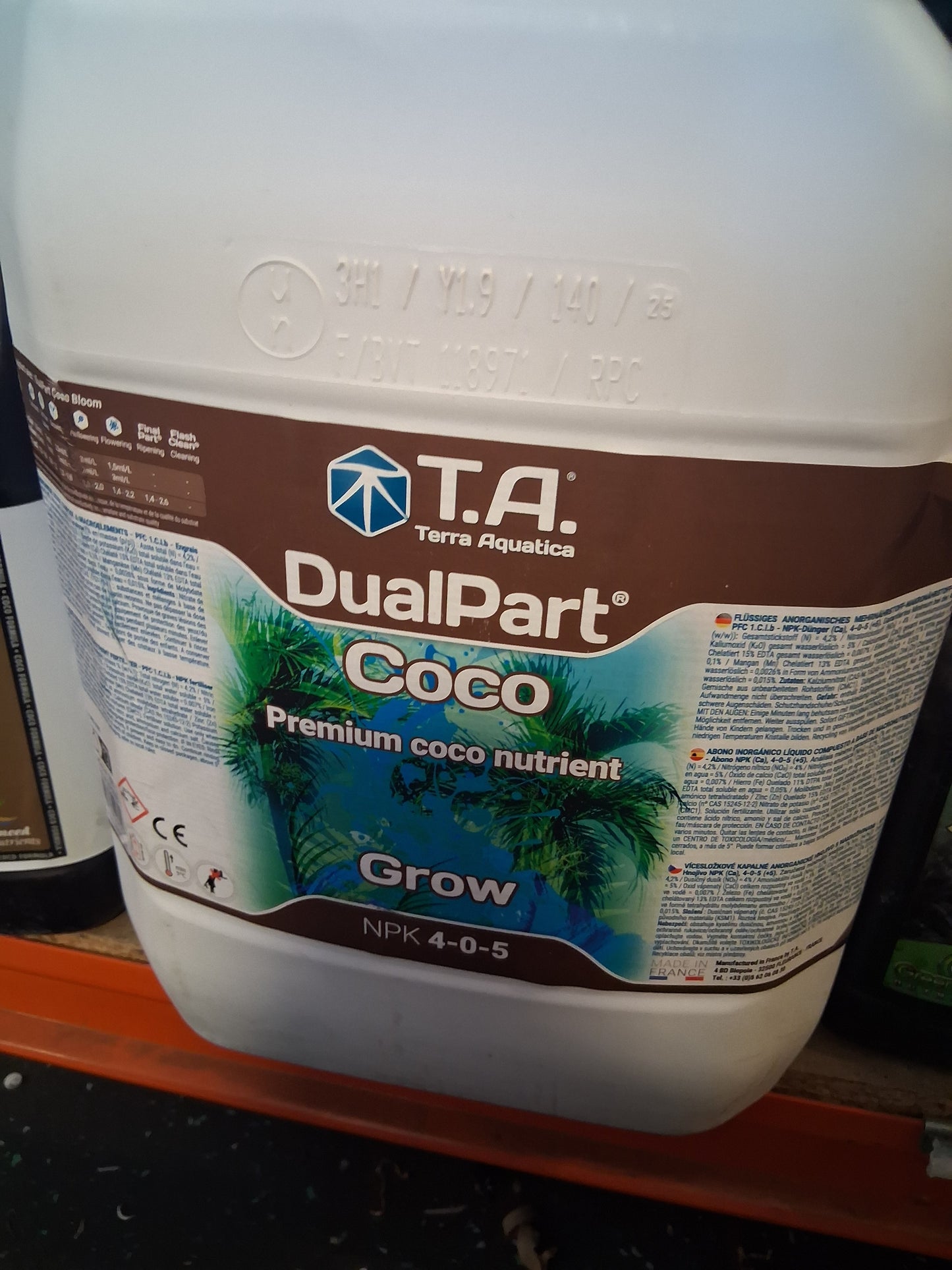 CLEARANCE - T.A Dualpart Coco Grow 10lt