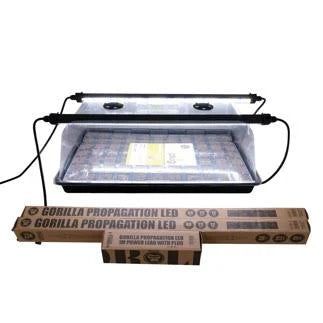 Gorilla Rigid Propagator 56 x 36 x 22cm With 2 x 60CM LED Propagator Strips