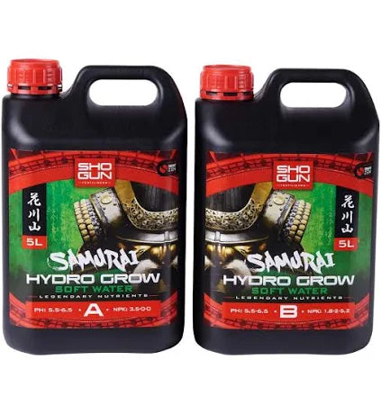 CLEARANCE - Shogun Hydro Bloom 5lt SW A+B Set