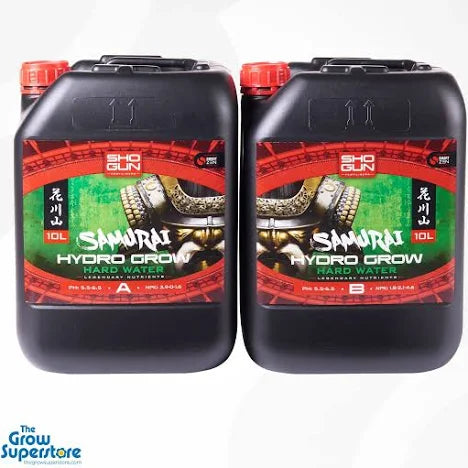 CLEARANCE - Shogun Hydro Grow 10lt HW A+B Set