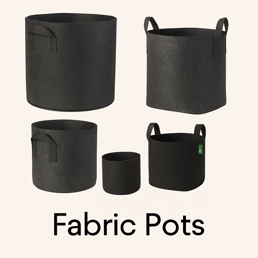 fabric pots