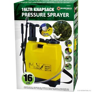Marksman 16lt Knapsack Garden Pressure Sprayer
