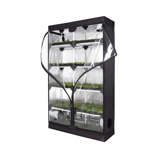 Garden HighPro Probox Propagator (XL) 1.2m x 0.4 x 2.0 including LEDmax Lights - (B)