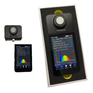 Wireless Bluetooth Spectrometer HPCS-330P Par Light Meter PPFD Measurement Led Spectrum Analyzer