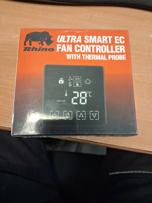 CLEARANCE – Rhino Ultra Smart EC Fan Controller With Thermal Probe – Last Unit Available