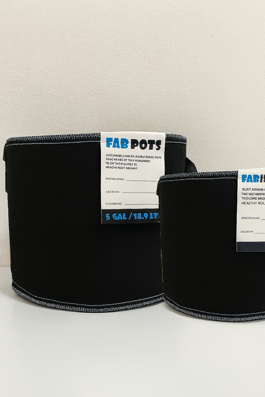 Fab Pots Fabric Pot (5 pack) (15.1lt, 37.9lt, 56.8lt)