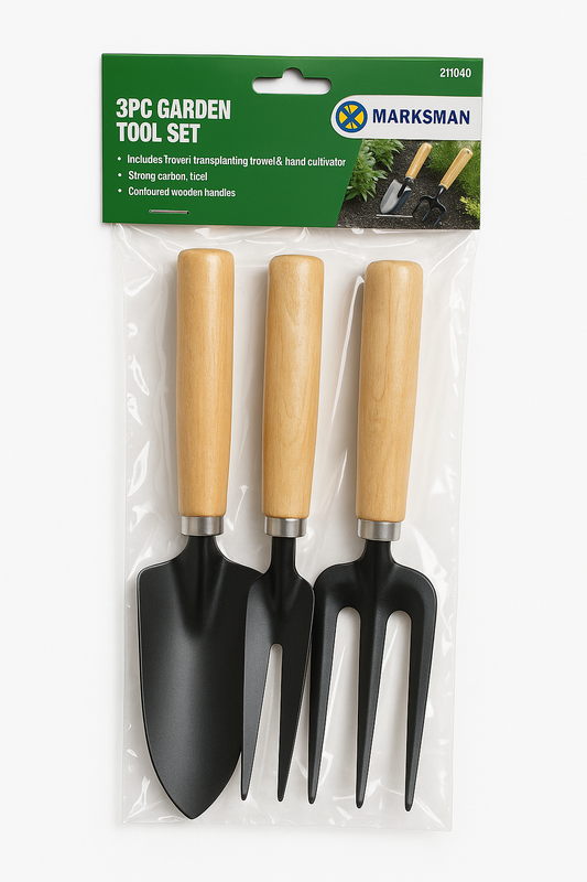 Marksman 3PC Garden Tool Set