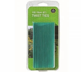 Garland Twist Ties (100) (6", 8")