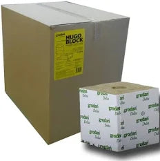Grodan Hugo Blocks (No dripper Hole) (48 Box) - 150mm x 150 x 142 (6")