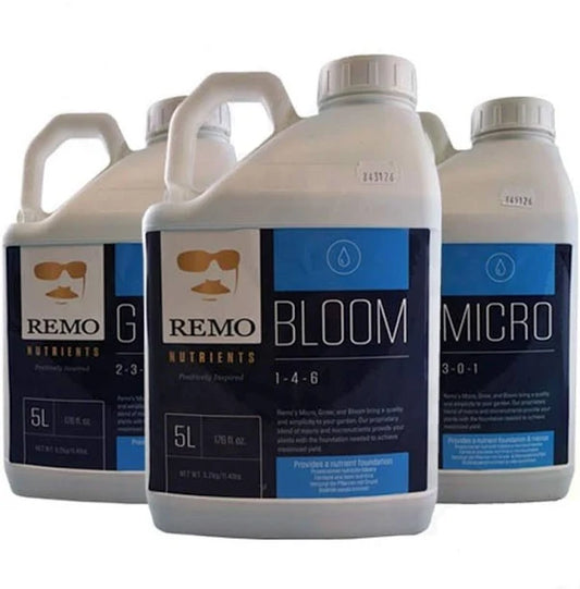 CLEARANCE - Remo Nutrients 10lt Grow, Bloom Micro set